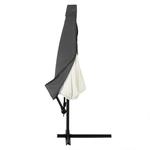 DeubaXXL DE Deuba&reg; Abdeckung Ampelschirm Sonnenschirm Anthrazit 3m 102710