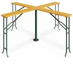 Stehtisch Quattro 241x241x104cm