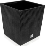 Deuba 192713, Deuba Blumentopf Rato Low Anthrazit 32x32x33cm
