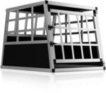 DeubaXXL DE Hundetransportbox M Alu 70x54x51cm 108166