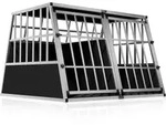 Hundetransportbox XXL 97x90x70cm Alu