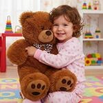 DeubaXXL DE Pl&uuml;schtier Teddyb&auml;r L Braun 50cm 103133