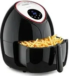 Hei&szlig;luftfritteuse 9in1 Schwarz inkl Rezeptheft 1850W