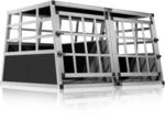Hundetransportbox XL Alu 89x70x51cm