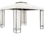 Pavillon Lorca Creme 3x3m UV-Schutz 50+