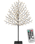 DeubaXXL DE monzana&reg; Kirschbl&uuml;tenbaum Warmwei&szlig; 180cm In-/Outdoor +...