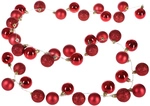 DeubaXXL DE Lichterkette Weihnachten LED Rot 2m Kugeln 108562