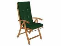 DeubaXXL DE Stuhlauflage 6er-Set Grün für Hochlehner Vanamo 100648