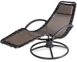 Relaxliege Eve Mokka mit Schaukelfunktion