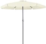 DeubaXXL DE Sonnenschirm Maui Beige &Oslash;330cm UV-Schutz 80+ 102489