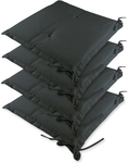DeubaXXL DE Sitzkissen 4er-Set Sydney Anthrazit 45x40x6cm 101950