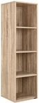 DeubaXXL DE B&uuml;cherregal Skylar Eiche 106x30x30cm 109250