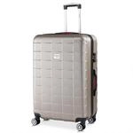 DeubaXXL DE Hartschalenkoffer XL Rollen 360&ordm; Reisekoffer 105L Champagner ABS...