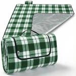 DeubaXXL DE Picknickdecke Karo/Gr&uuml;n 2x2m 109057