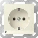GIRA 417001, Gira Steckdose LED-Leuchte Cremewei&szlig; 417001 - 417001
