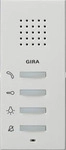 GIRA 125027, Gira Wohnungsstation Freisp. AP rw mt 125027