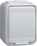 Elso 445004, Elso Steckdose 1-fach AP reinwei&szlig; 445004 - 445004