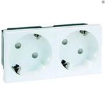PEHA Elektro 00512611, PEHA Elektro Peha SCHUKO-EB-Steckd.2-fachant 16A 250V