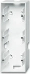 Busch-Jaeger 2CKA001799A0918, Busch-Jaeger Aufputz-Geh&auml;use 3fach, studioweiss