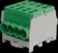 Pollmann 2080185, Pollmann Abzweigklemmen HLAK 35-1/6 M2 gr&uuml;n