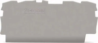 WAGO 2000-1491, WAGO GmbH & Co. KG Abschlussplatte grau 2000-1491