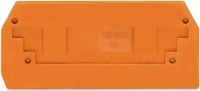 WAGO 282-328, WAGO GmbH & Co. KG Abschlu&szlig;platte 2,5mm orange 282-328