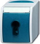 Busch-Jaeger 2CKA001101A0917, Busch-Jaeger Schl&uuml;sselschalter AP 2733 SLW-53 -