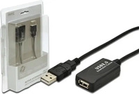 Assmann DA-70130-4, Assmann DIGITUS Verl&auml;ngerungskabel USB 2.0, 5m DA-70130-4