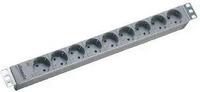 Bachmann 333.401, Bachmann 19Zoll Steckdosenleiste 9f 1HE 9xSchutzk. alu 333.401