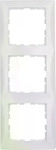 BERKER 10138989, Berker Rahmen 3f. pws/gl senkrecht/waagerecht 10138989