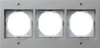 GIRA 21365, Gira Abdeckrahmen 3f.alu TX44 021365