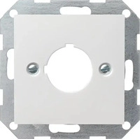 GIRA 027227, Gira Zentralplatte f.22,5 rws System55 027227