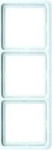 Jung CD583W, Jung Rahmen 3-fach ws waage/senkrecht CD 583 W - CD583W