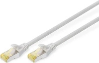 Assmann DK-1644-A-010, Assmann DIGITUS Patchkabel Cat6A ISO S/FTP 1 m grau LSOH AWG26