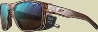 JULBO J544.3651, JULBO Shield M Reactiv 2-4 - Hochgebirgsbrille braun-braun matt