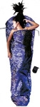 COCOON SM64, COCOON Silk MummyLiner - Seiden-Schlafsack leaves