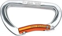 Petzl M061AA00, Petzl Spirit Straight - Kletterkarabiner grey