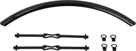 ORTLIEB F78107, ORTLIEB Quick-Rack Mudguard - Schutzblech black Road
