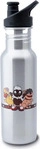 klean kanteen 1009189, klean kanteen Classic 532 ml Loop Cap - Trinkflasche...