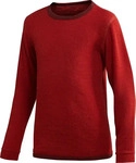 Woolpower 3112.61.08, Woolpower Kids Crewneck 200 - Unterhemd 122/128 autumn red