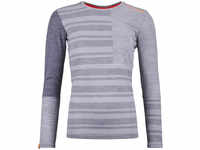 Ortovox Women's 185 Rock'n'Wool Long Sleeve - Funktionsshirt grey blend XS