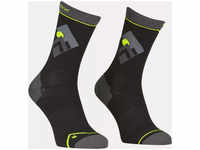 Ortovox Men's Alpine Light Comp Mid Socks - Socken black raven 45/47