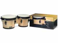 Stagg BW-100-N, Stagg 7.5 " und 6.5 " natural-farbige traditionelle Holz Bongos