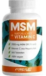 ProFuel MSM + nat&uuml;rliches Vitamin C | 365 Tabletten | 1000 mg MSM pro Tablette 