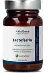 NatuGena Lactoferrin | 30 Kapseln | mit Bioferrin&reg;, Eisen (Glycinat & Fumarat)...