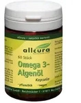Allcura Omega 3 - Algen&ouml;l | 60 Kapseln | mit DHA & EPA | vegan