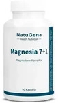 NatuGena Magnesia 7+1 | 90 Kapseln | Magnesium-Komplex mit 8 Magnesiumformen...