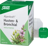 Salus Alpenkraft Husten- & Bronchial Kr&auml;utertee | 15 Beutel | freiverk&auml;ufliches