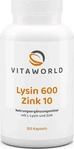 PZN-DE 09771414, Vitaworld 09771414, Vitaworld Lysin 600 mg plus Zink 10 mg | 120