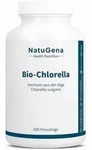 NatuGena Bio-Chlorella | 500 Presslinge | hochrein aus der Alge Chlorella...
